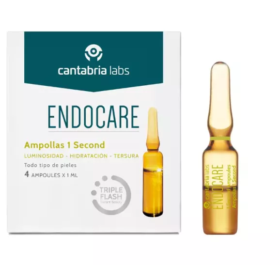 ENDOCARE 1 SECOND TRIPLEFLASH AMPOLLAS  4 AMPOLLAS 1 ML