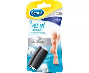 SCHOLL VELVET SMOOTH LIMA ELECTRONICA DIAMOND CRYSTALS RECAMBIO DUREZAS PERSISTENTES 2 U RECAMBI