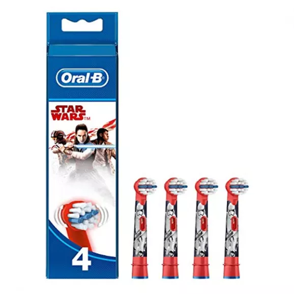 CEPILLO DENTAL ELECTRICO INFANTIL RECAMBIOS ORAL-B KIDS SPIDER-MAN 4 RECAMBIOS