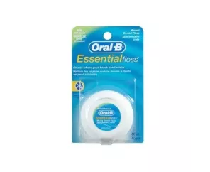 ORAL-B ESSENTIAL FLOSS FLUOR SEDA DENTAL CON CERA MENTA 50 M