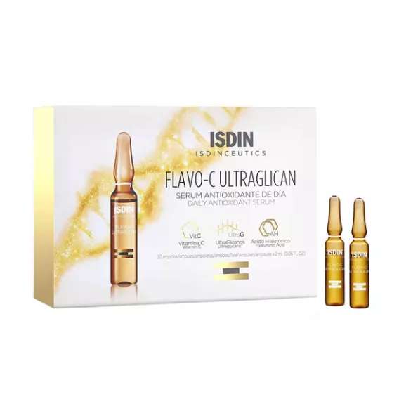 ISDINCEUTICS FLAVO-C ULTRAGLICAN  10 AMPOLLAS 2 ML