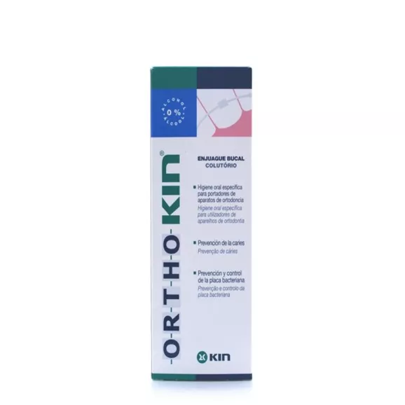 ORTHOKIN ENJUAGUE BUCAL  1 FRASCO 500 ML SABOR MENTA