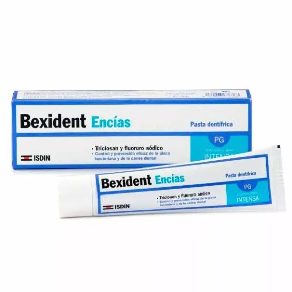 BEXIDENT ENCIAS USO DIARIO PASTA DENTAL TRICLOSAN 1 ENVASE 125 ML