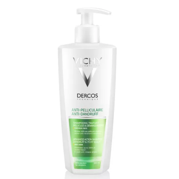 DERCOS TECHNIQUE ANTICASPA CHAMPU C SECO  1 ENVASE 400 ML