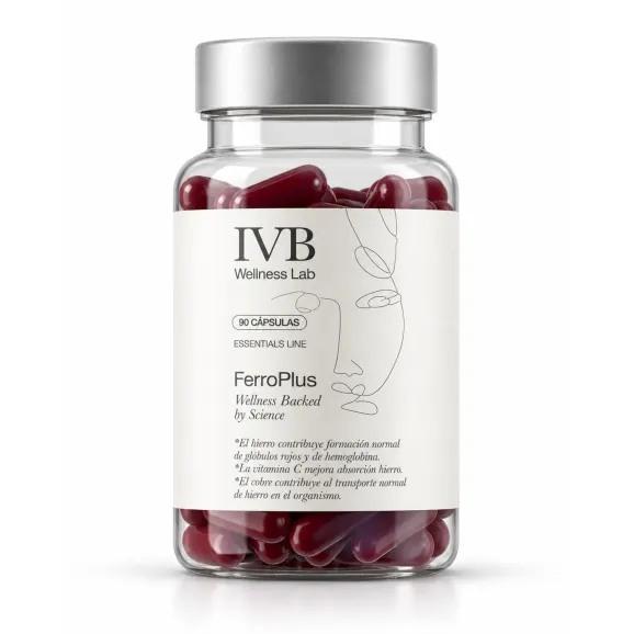 IVB FerroPlus Hierro 90 Cápsulas | Farmacia Benimaclet