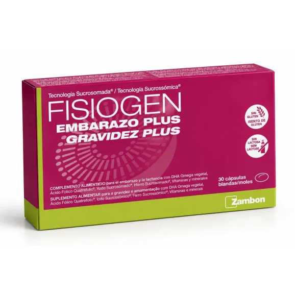 Fisiogen Embarazo Plus 30 Cápsulas | Farmacia Benimaclet