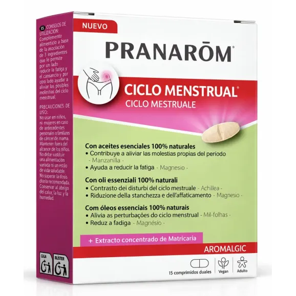 Pranarôm Aromalgic Ciclo Menstrual | Farmacia Benimaclet
