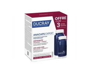 ANACAPS EXPERT DUCRAY 3 ENVASES 30 CAPSULAS
