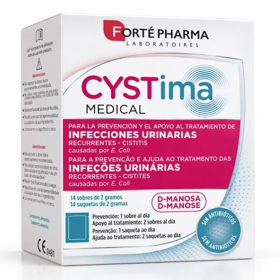 Forté Pharma Cystima Medical 14 Sobres | Farmacia Benimaclet