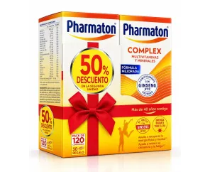 Pharmaton Complex 2 x 60 Comprimidos | Farmacia Benimaclet