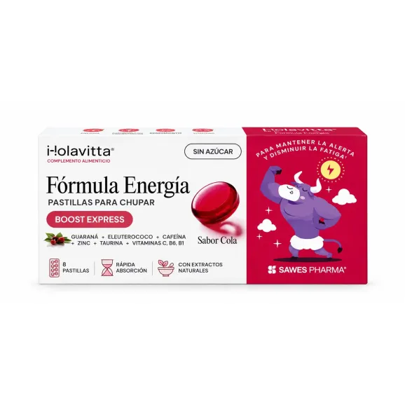 Holavitta Fórmula Energía 8 Pastillas | Farmacia Benimaclet