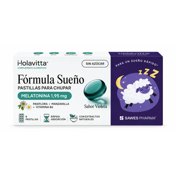 Holavitta Fórmula Sueño 8 Pastillas | Farmacia Benimaclet