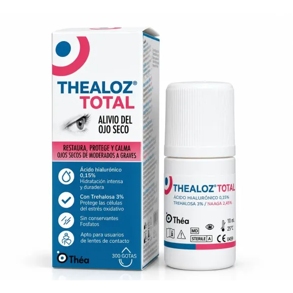 Thealoz Total Colirio 10ml | Farmacia Benimaclet