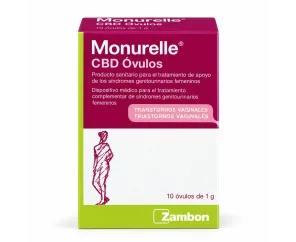 Monurelle CBD Óvulos 10 Unidades 1g | Farmacia Benimaclet