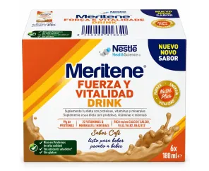 Meritene Drink Café 6x180ml | Farmacia Benimaclet