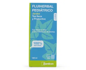 Fluiherbal Pediátrico 140 ml | Farmacia Benimaclet