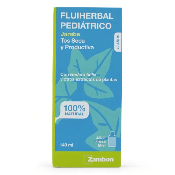 Fluiherbal Pediátrico 140 ml | Farmacia Benimaclet