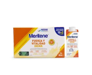 Meritene Drink Vainilla 12ud | Farmacia Benimaclet