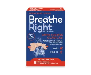 Breathe Right Extra Fuertes 8 Uds | Farmacia Benimaclet