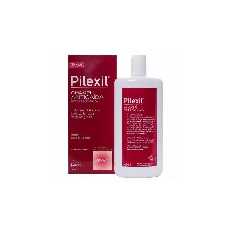 Pilexil Champu Anticaida 1 Envase 500 Ml