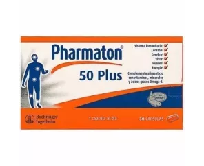 Pharmaton 50 Plus 30 Capsulas