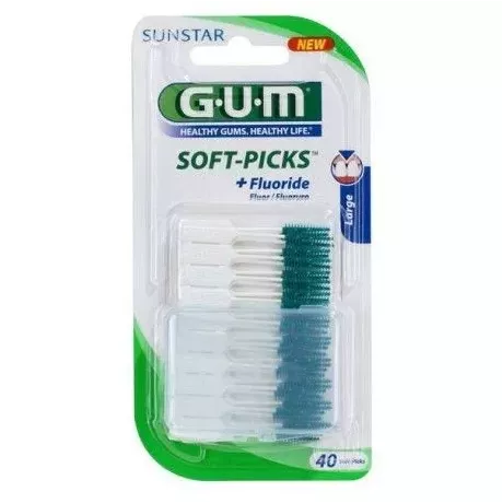 Soft Picks Gum 634 M40 40 Unidades Largo