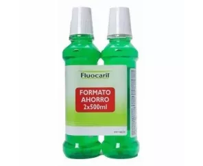 Fluocaril Bi-Fluore Colutorio Con Fluor 2 Envases 500 Ml Pack